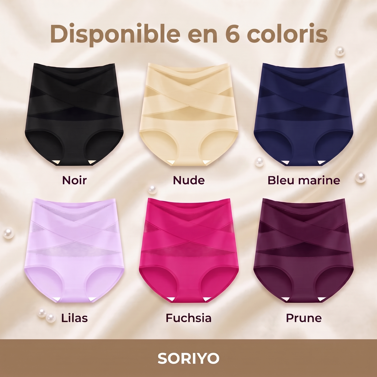 Culotte gainante post-partum à compression 360°